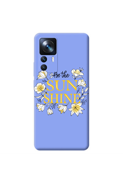Other Xiaomi Mi 12T Sun Shine Light Purple Colored Silicone TPU Θήκη