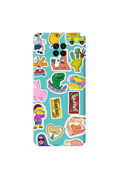 Other Xiaomi Redmi Note 9 Pro best cartoons Turquoise Colored Silicone TPU Θήκη