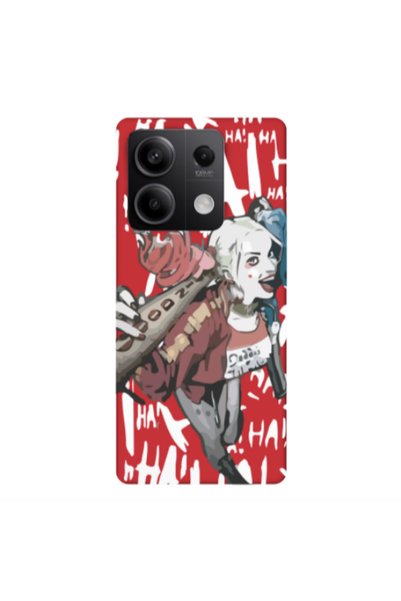 Other Xiaomi Redmi Note 13Pro 5G Ha Ha Ha Red Colored Silicone TPU Θήκη