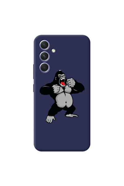 Other Samsung A24 Angry Gorilla2 Dark blue Colored Silicone TPU Θήκη