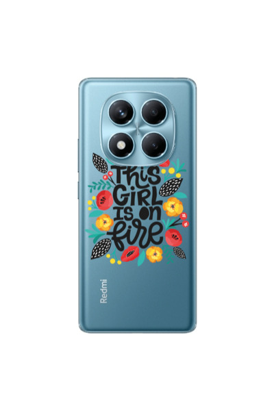 Other Xiaomi Redmi Note 14 Pro This Girl Transparent Silicone TPU Θήκη