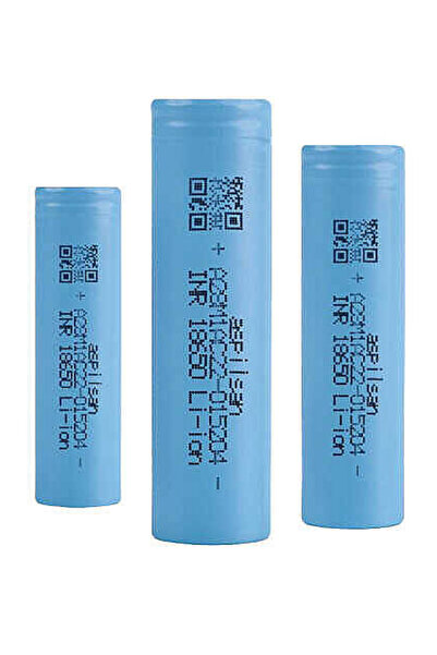RobotikDepo Aspilsan INR18650A28 3.7V 2800mAh Li-ion Şarjlı Pil - Başsız