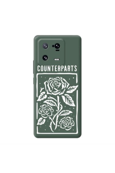 Other Xiaomi 13 Pro Counterparts Dark Green Colored Silicone TPU Θήκη