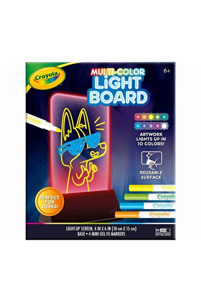 Crayola Multi-Color Light Board | Marker-Compatible, Ages 6+