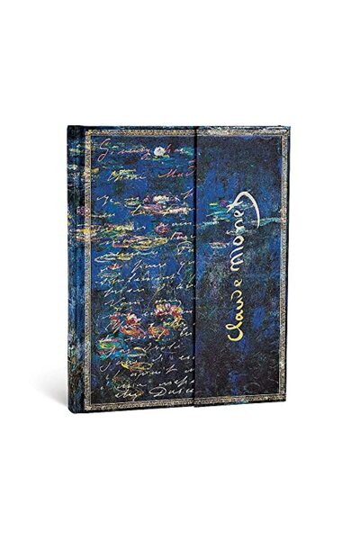 Paperblanks |   لوحة زنابق الماء لمونيه) رسالة إلى موريسوت |   مجموعة المخطوط...