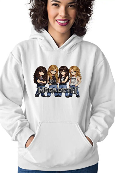 OEM Women's Hoodie Megadeth Cartoon Chibi