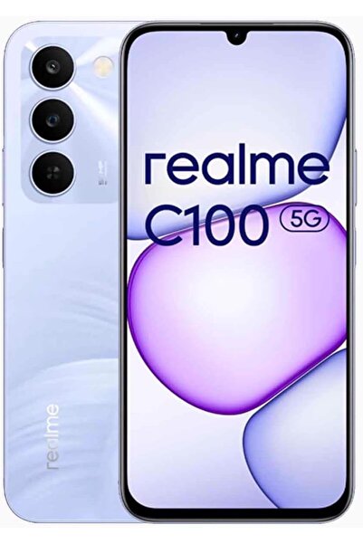 realme C100 5G Dual SIM 6600mAh Titan Battery 256GB 6GB Blooming Purple - Mid...