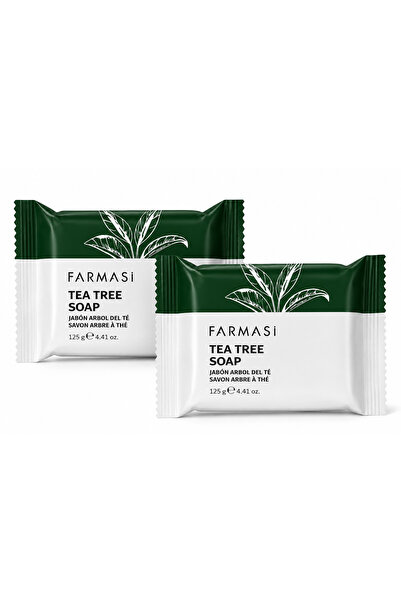 Farmasi Tea Tree Soap 125 g – Facial & Body Cleansing Soap for Oily and Combi...