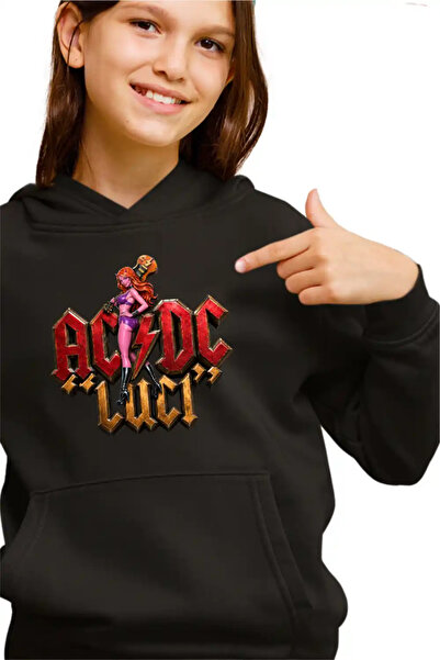 OEM Hanorac Copii Fete AC/DC Luci Merch ACDC