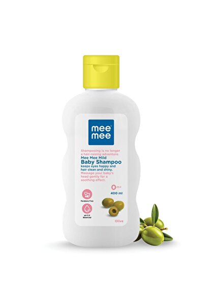 mee mee Gentle Baby Shampoo 400ml | For Daily Moisturizing Enriched with Oliv...