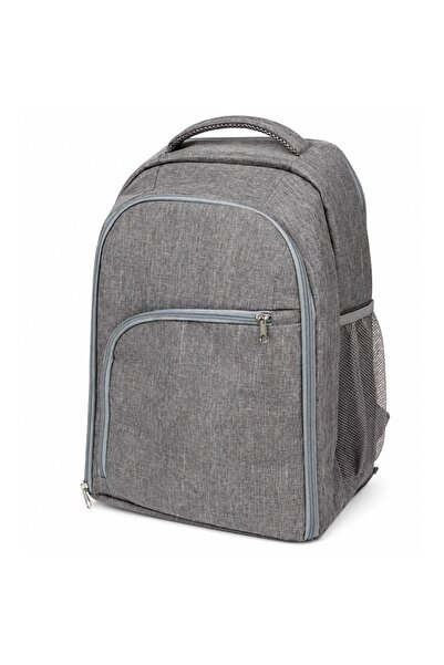 PUFO Rucsac termoizolant pentru călătorii sau camping, 24 L, gri