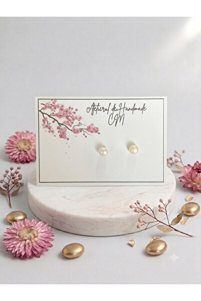 Handmade Cercei din perle naturale de cultura