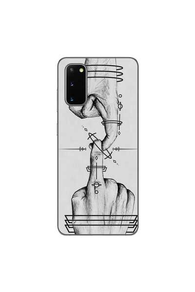 OEM Θήκη συμβατή με Samsung Galaxy S20 Σιλικόνης Gel TPU Μοντέλο Universe Touch