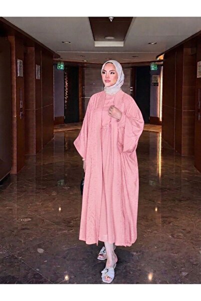 Rose Design Boutique LİFAR PREMİUM MODEL TAŞLI ABAYA