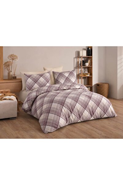 Newsevinç Ev Tekstili Motif Patterned Double Duvet Cover Sets 200 X240 cm 3 P...
