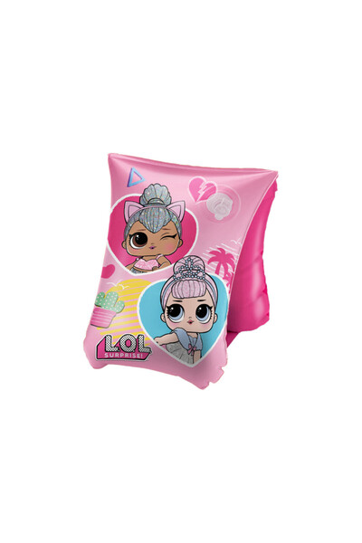 MGA LOL Surprise! Kids Inflatable Arm Bands - Stylish Pink Sparkle Water Wing...