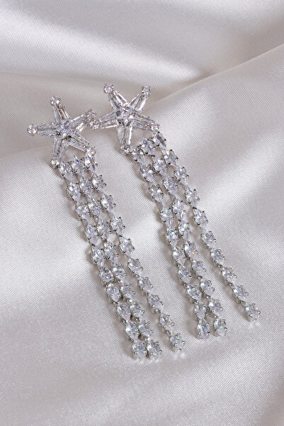 Süspüs Accessories Signature Spark Luxury Zircon Earrings