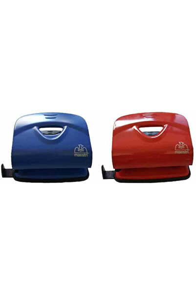romeo maestri Rainbow RB-130 Διατρητής χαρτιού 2 οπών με οδηγό (Διάφορα χρώμα...