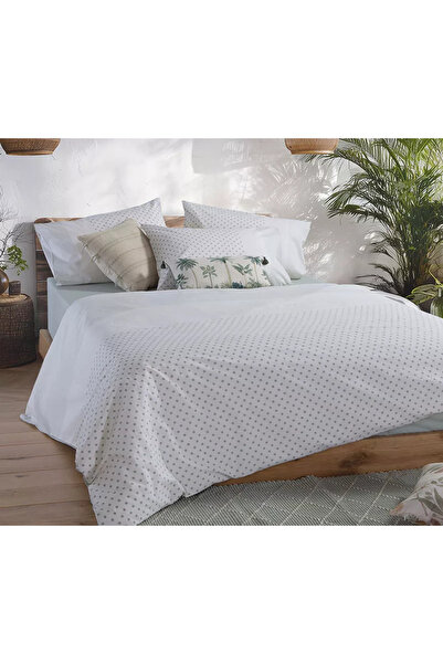 Nef Nef Homeware Donter Εκρού/Πράσινο Nef-Nef Homeware Σετ Σεντονιών για Διπλ...