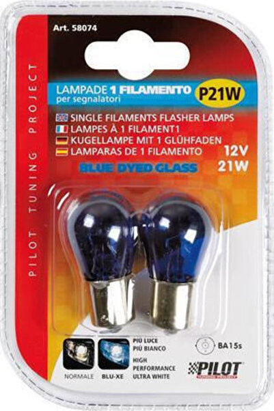 Lampa Λάμπες Αυτοκινήτου P21W 12V 21W 2 τεμάχια