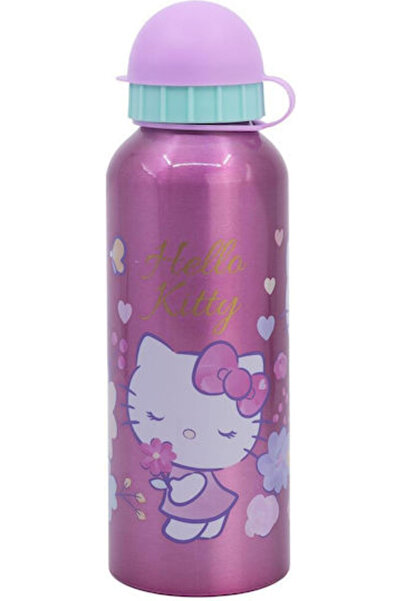 Stor Παιδικό Παγούρι Νερού Hello Kitty Αλουμινίου Ροζ 530ml (Διάφορα Σχέδια/Χ...