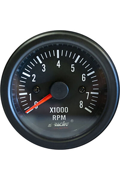 Simoni Racing Αναλογικός Μετρητής Στροφών (RPM) για Ταμπλό Αυτοκινήτου 52mm 0...