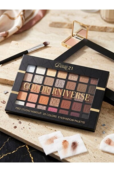 Desire21 Desire 21 Color Universe Eyeshadow Palette - 35 Colors Professional ...
