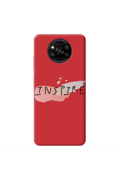 Other Xiaomi Poco X3 /X3 Pro Inspire Red Colored Silicone TPU Θήκη