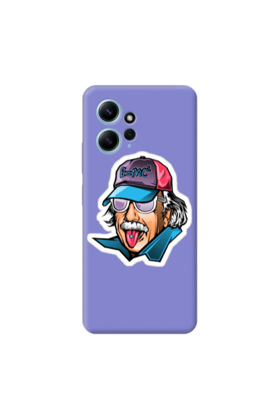 Other Xiaomi Redmi Note 12 4G Einstein Purple Colored Silicone TPU Θήκη