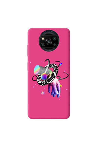 Other Xiaomi Poco X3 /X3 Pro Y2k Fuchsia Colored Silicone TPU Θήκη