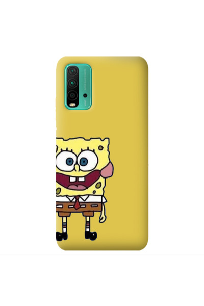 Other Xiaomi Poco M3 Spong 2 Yellow Colored Silicone TPU Θήκη
