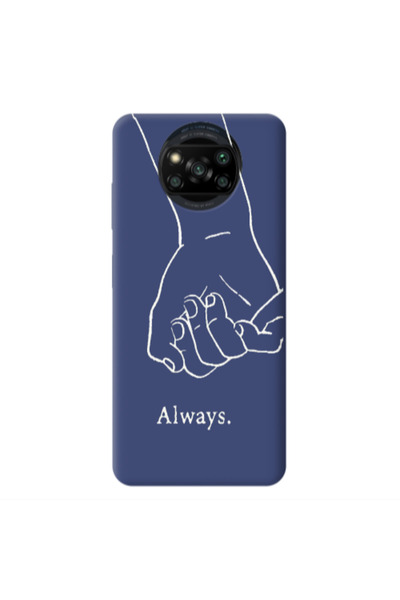 Other Xiaomi Poco X3 /X3 Pro Always Dark blue Colored Silicone TPU Θήκη