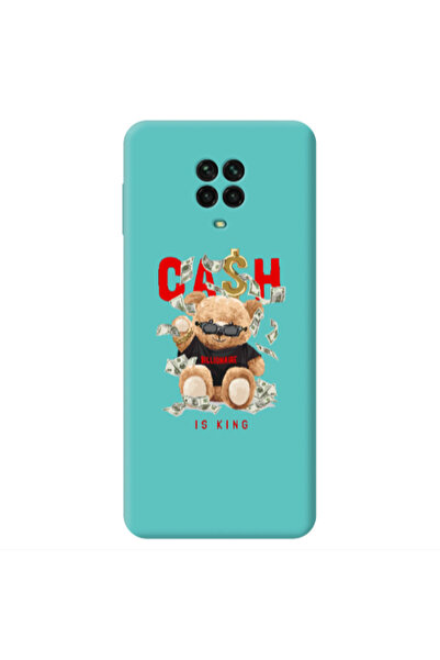 Other Xiaomi Redmi Note 9 Pro Cash is king Turquoise Colored Silicone TPU Θήκη