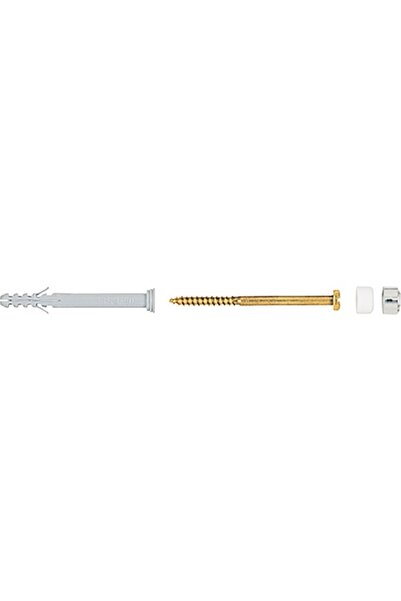 OEM Set de montaj vas WC Fischer S8RD80 WCR Ø8mm, 2 piese