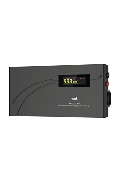 OEM Σταθεροποιητής τάσης με ρελέ Well Slim Power 500VA 300W
