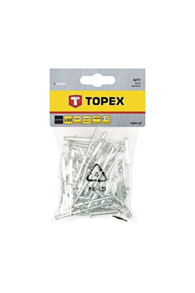 OEM Pop-nituri Topex Ø3,2x10 mm aluminiu/oțel, pachet 50 bucăți