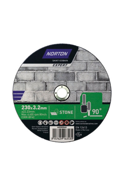 OEM Диск за шлайфане на камък Norton Expert Ø230x3,2x22,23mm