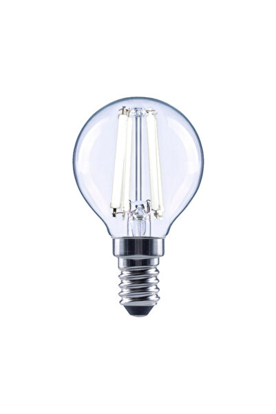 OEM Bec LED variabil Flair E14 6W 806 lumeni, glob clar G45, lumină neutră