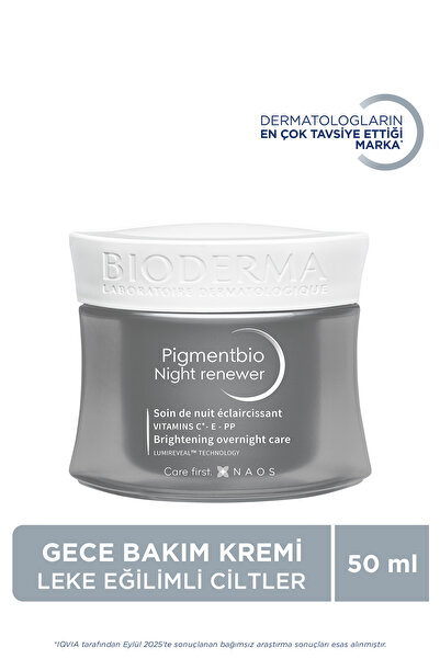 Bioderma Pigmentbio Night Renewer Anti-Blemish Brightening Night Cream Contai...