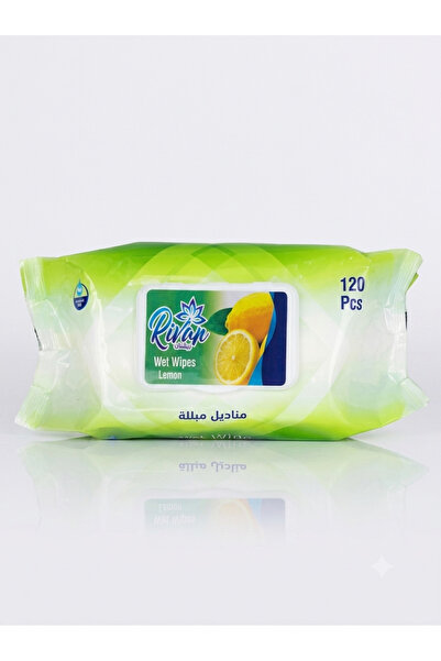 Rivan Lemon Wet Wipes - 120 Wipes
