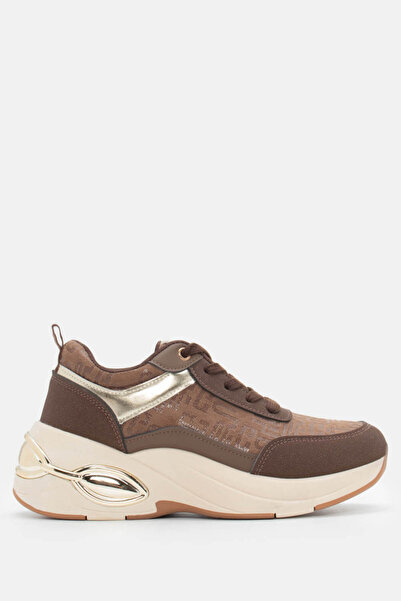 Luigi Πολύχρωμα Sneakers με Μεταλλικές Λεπτομέρειες - Σκούρο Καφέ - 40