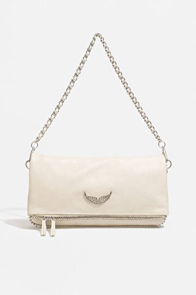 chocolatebag Women's Crossbody Seyran Hand and Shoulder Bag White