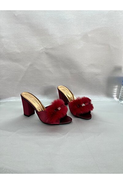 mee looa'n collection Feather bridal drawing slippers