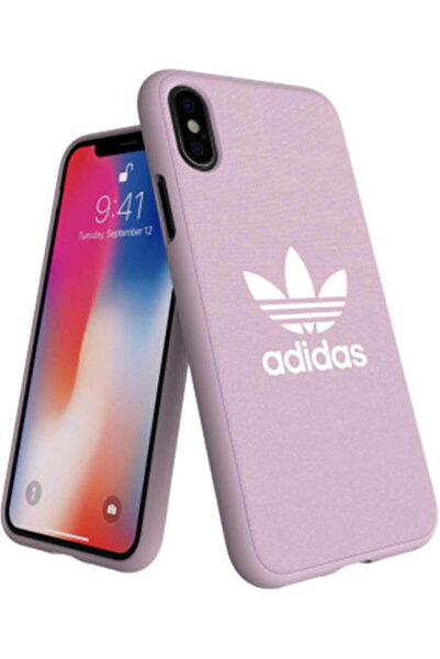 adidas Πλαστικό / Υφασμάτινο Χυτευμένο Πίσω Κάλυμμα Ροζ (iPhone X / Xs) Κωδικ...