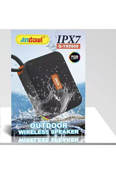 Andowl Αδιάβροχο Ηχείο Bluetooth 5W Μαύρο Q-YX0909