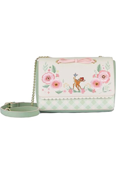 Loungefly Disney Bambi Plaid and Spring Crossbody Bag