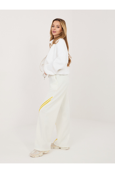 Factory Price Pantaloni Trening Dama Ecru