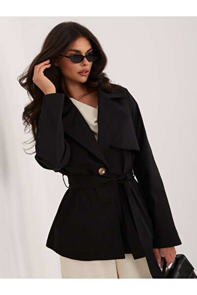 Factory Price Palton Dama Negru