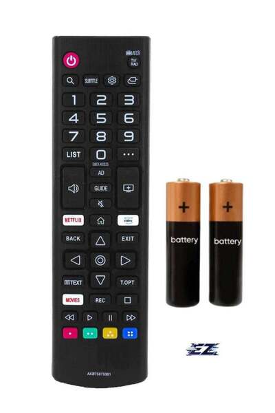 ELTRAZONE Universal TV Remote Control for LG – Compatible with AKB75675301, A...