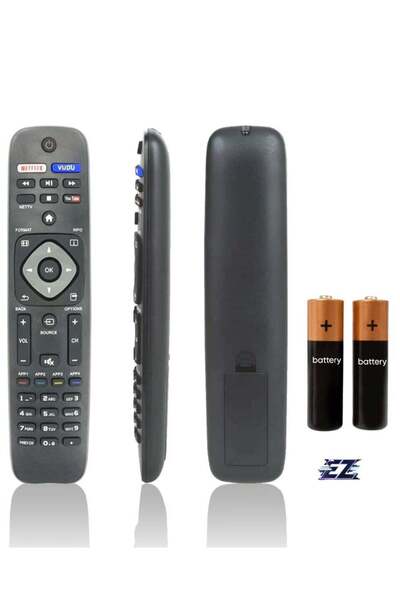 ELTRAZONE Universal Replacement Remote Control for Philips Smart TV – Compati...